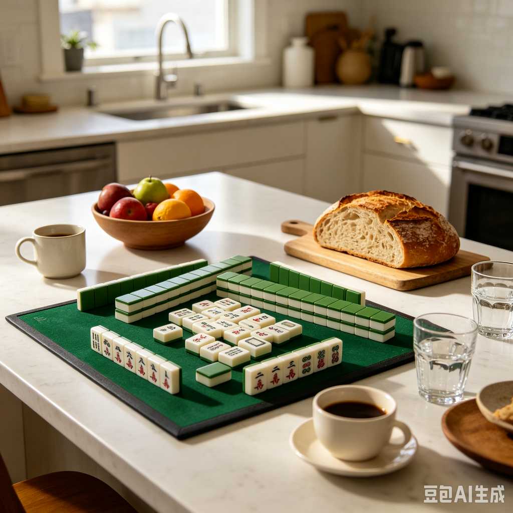 scratch resistant print mahjong set